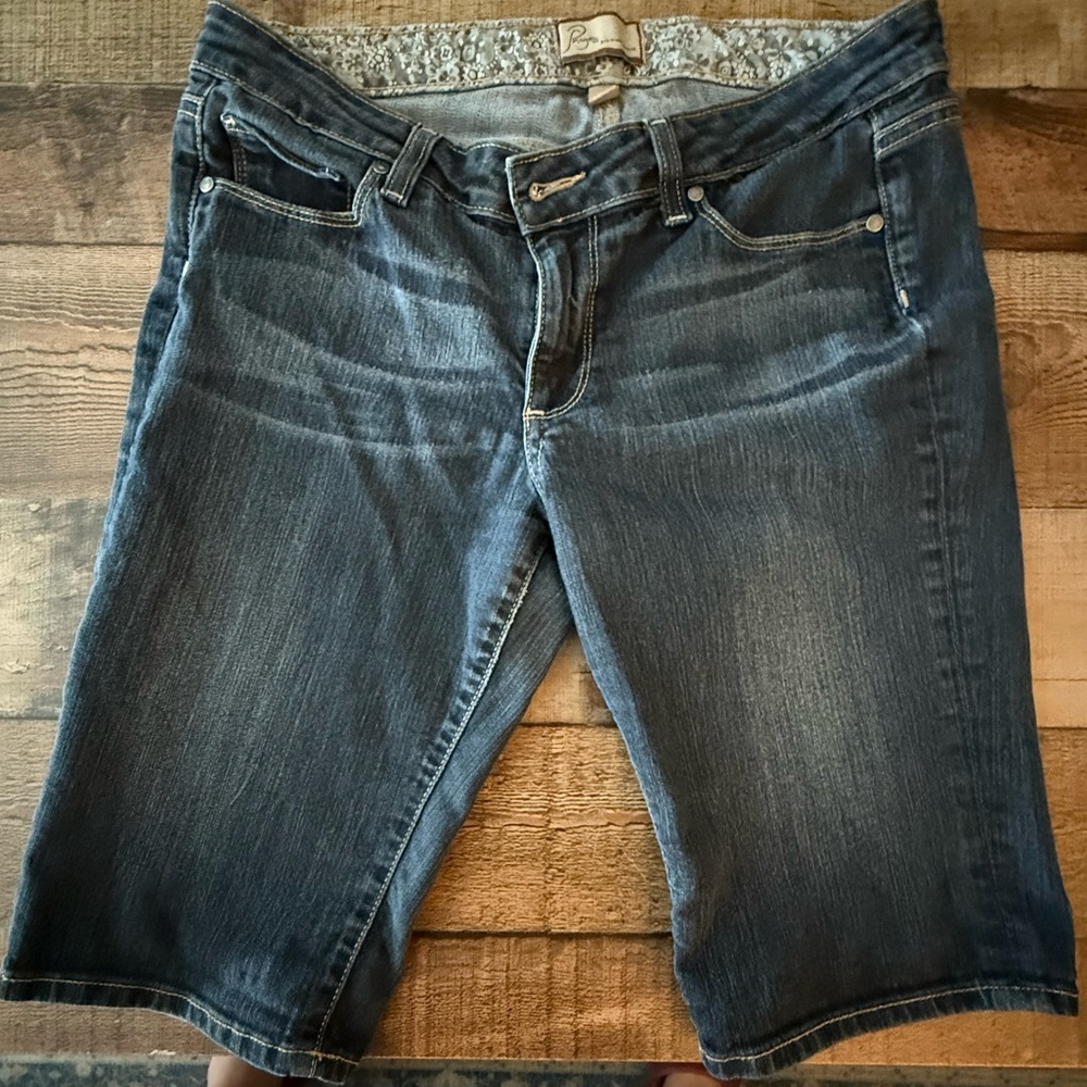 PAIGE Denim Bermuda Shorts - Size 30